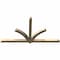 Ekena Millwork Redmond Rough Sawn Timber Gable Bracket, Douglas Fir, 96"W x 52"H x 4"D x 4"F, 13/12 Pitch GBW096X52X0404RED00RDF - alternate 5